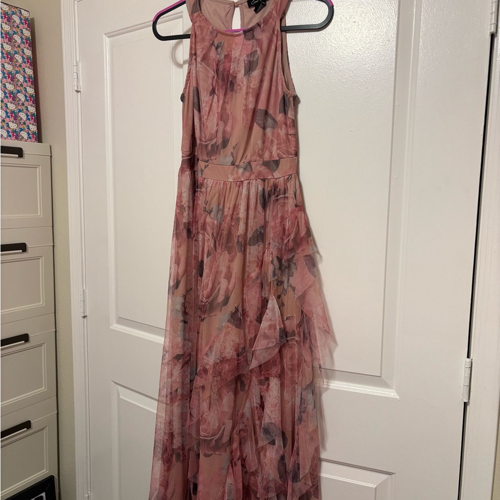 Blush Floral Maxi Dress - NWOT